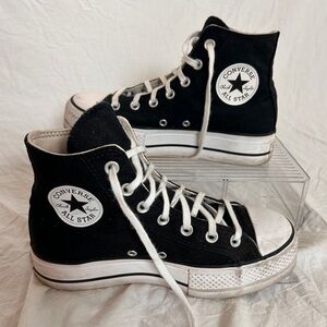 Converse Black High-Tops
